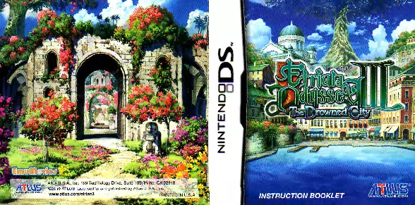 manual for Etrian Odyssey III - The Drowned City